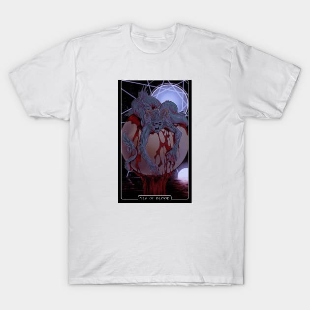 Sea of Blood T-Shirt by jpowersart